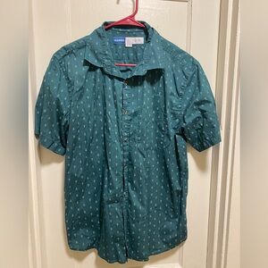 Old Navy Men’s Shortsleeved Button Up Shirt - Size Large